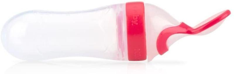 Colher Dosadora Para Papinha Com Tampa - Rosa - Nûby - Nuby Imagem de Colher Dosadora Para Papinha Com Tampa - Rosa - Nûby