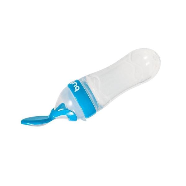 Colher Dosadora Para Papinha De Bebê Azul - Buba 5990 Imagem de Colher Dosadora Para Papinha De Bebê Azul - Buba 5990
