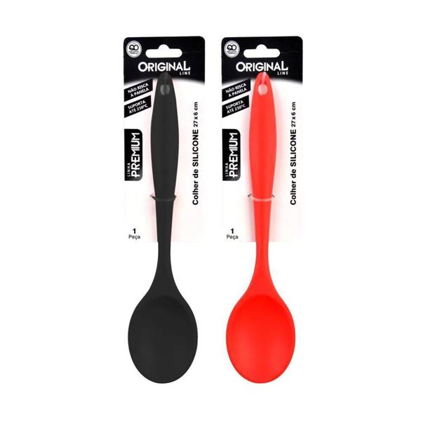 Imagem de Colher em silicone premium 27x6 cm sl0610 original line