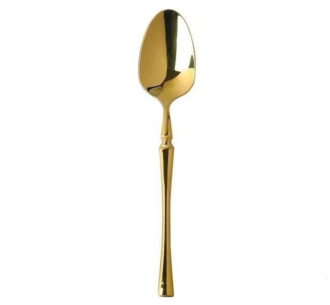 Imagem de Colher gold de mesa inox 20,1cm - dolce home