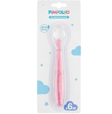 Imagem de Colher infantil de silicone - feminino  0009415 - pimpolho 