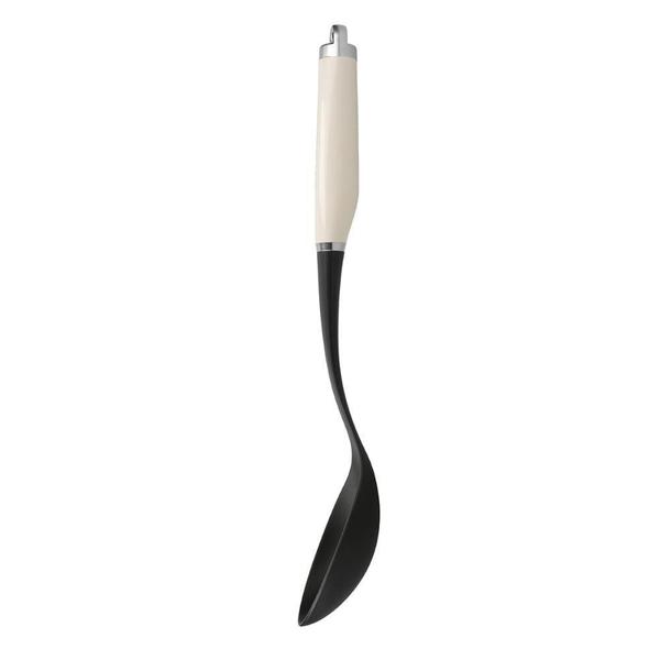 Colher KitchenAid Nylon - Resistente Calor - 33cm - Creme Imagem de Colher KitchenAid Nylon - Resistente Calor - 33cm - Creme