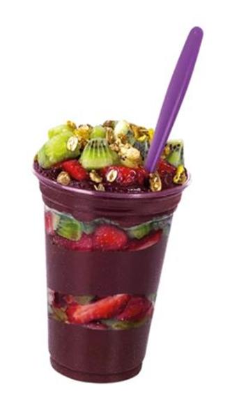 Colher longa roxa c/50 unidades - açaiterias, açai, sobremesas, restaurantes, sorveterias (12113) - Strawplast Imagem de Colher longa roxa c/50 unidades - açaiterias, açai, sobremesas, restaurantes, sorveterias (12113)