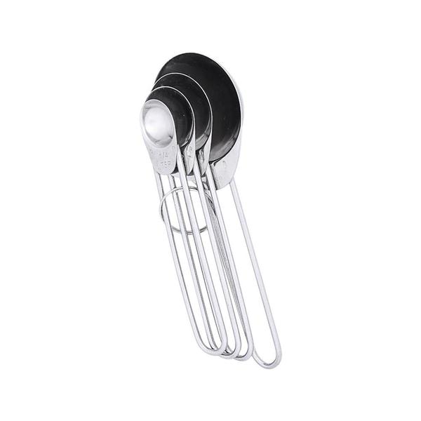 Imagem de Colher medidora de inox 4 peças - western home