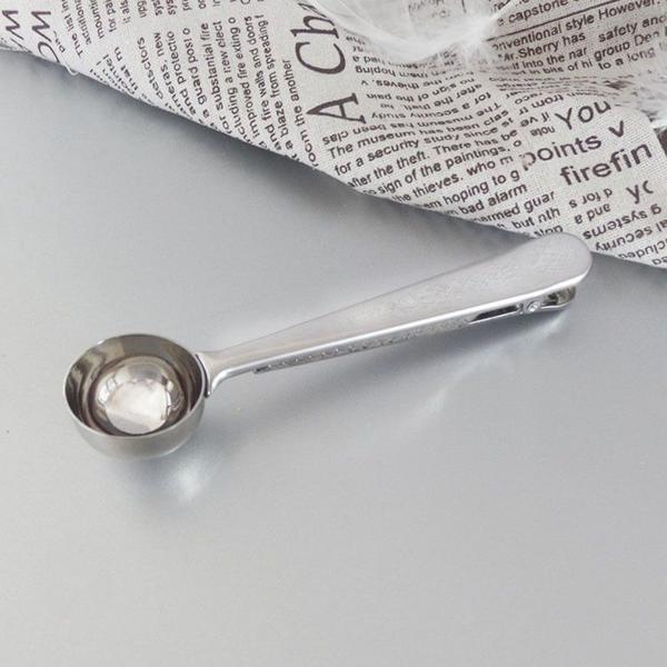 Imagem de Colher Medidora Scoop C/ Prendedor em Inox Multiuso 15ml