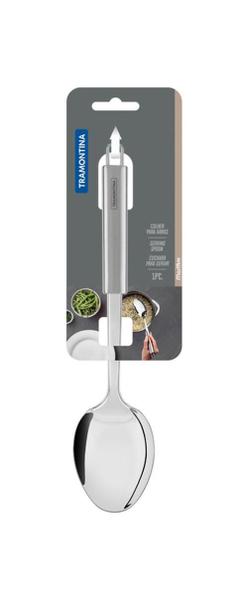 Colher Para Arroz Tramontina Marffim Em Aço Inox Imagem de Colher Para Arroz Tramontina Marffim Em Aço Inox