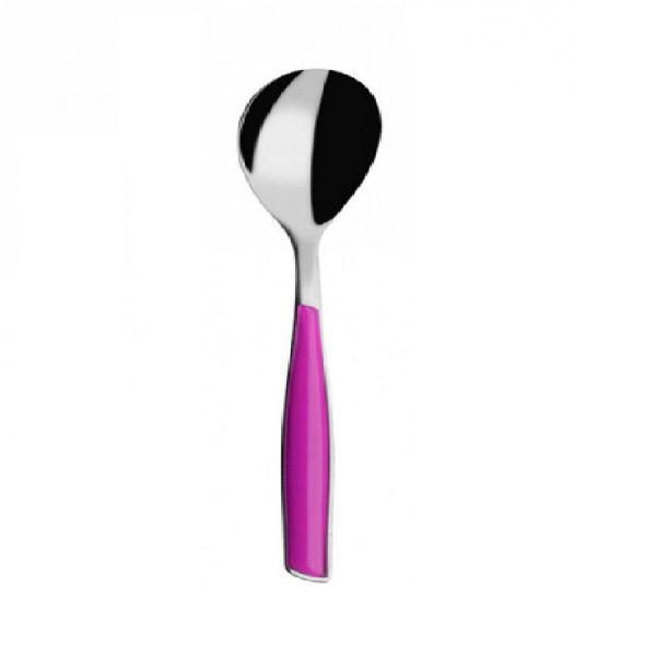 Imagem de Colher para Café 15cm Inox 6 peças Roxo Glamour Bugatti