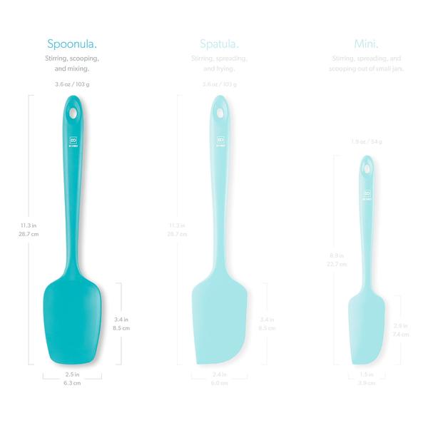 Imagem de Colher Spatula di Oro Silicone 600mL resistente ao calor