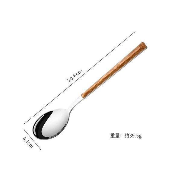 Colher Wokex de aço inoxidável, chá, café, frutas, sobremesa x4 Imagem de Colher Wokex de aço inoxidável, chá, café, frutas, sobremesa x4