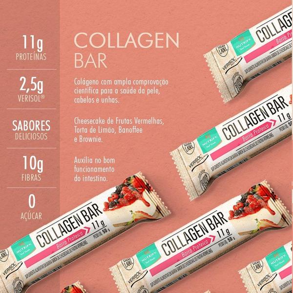 Imagem de Collagen Bar Banoffee - Barra de Proteína - Nutrify 10 un.