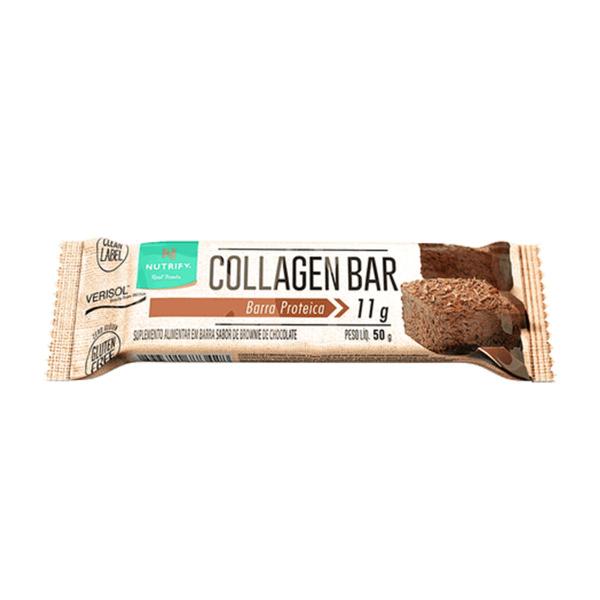 Imagem de Collagen Bar Nutrify Barra de proteína Brownie Und 50g