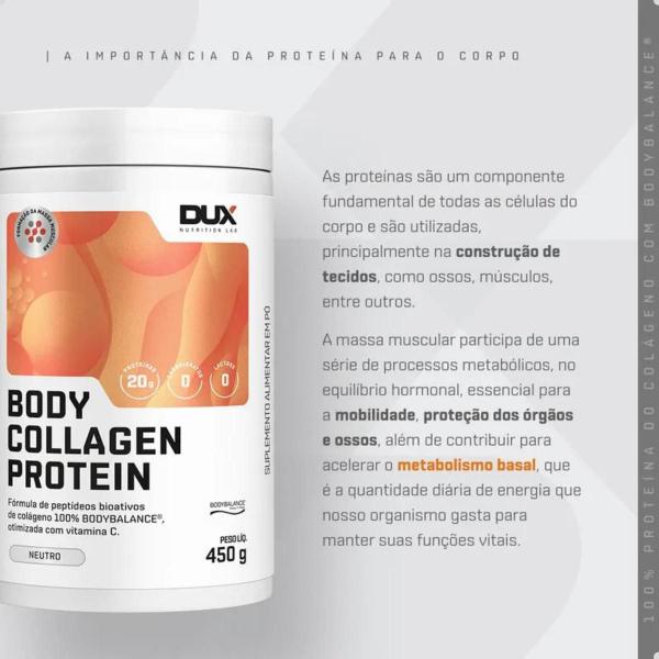 Imagem de Collagen Body Protein Balance Vitamina C 450g Dux Nutrition