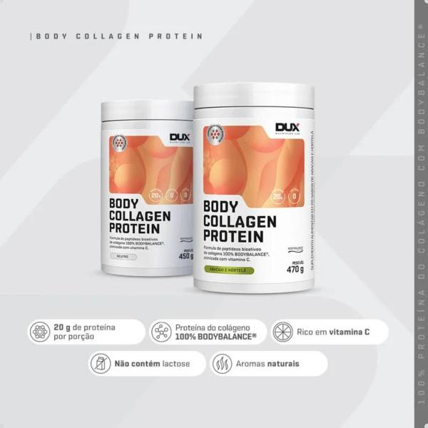 Imagem de Collagen Body Protein Balance Vitamina C 450g Dux Nutrition