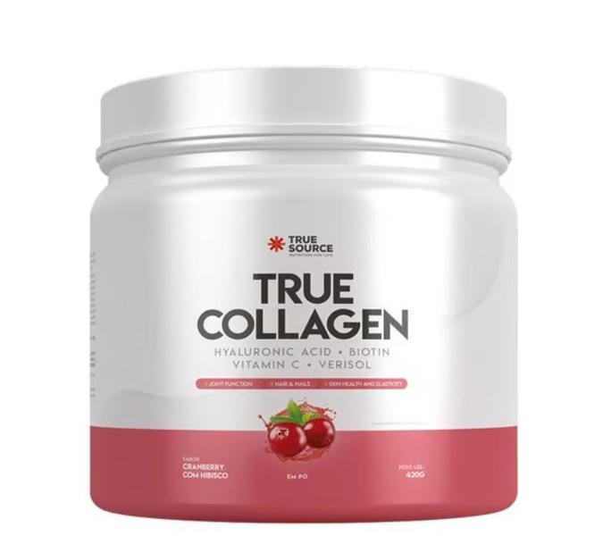 Imagem de Collagen Colágeno minerais Sabor Cranberry Com Hibisco  420g True Source