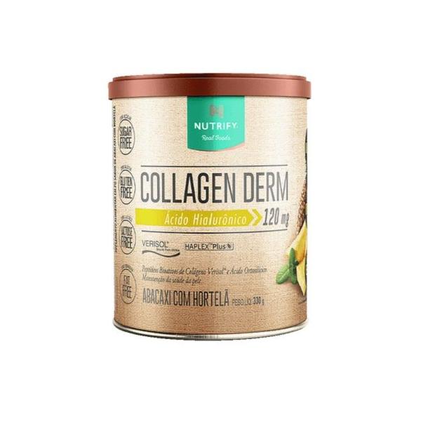 Imagem de Collagen Derm Ácido Hialurônico + Verisol (330g) - Sabor: Abacaxi com Hortelã