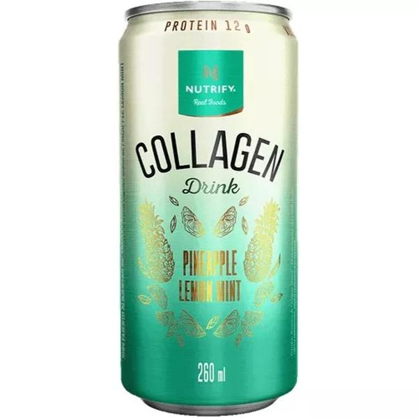 Imagem de Collagen Drink Pineapple Lemon Mint Lata 260ml - Nutrify