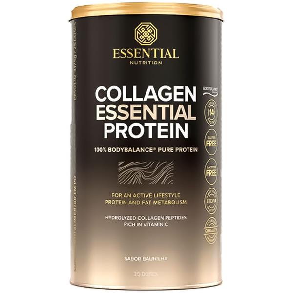 Imagem de Collagen Essential Protein - Baunilha - 417,5g - Essential Nutrition