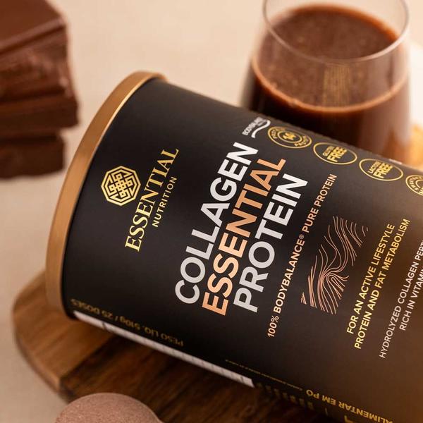 Imagem de Collagen Essential Protein - Chocolate - 510g - Essential Nutrition