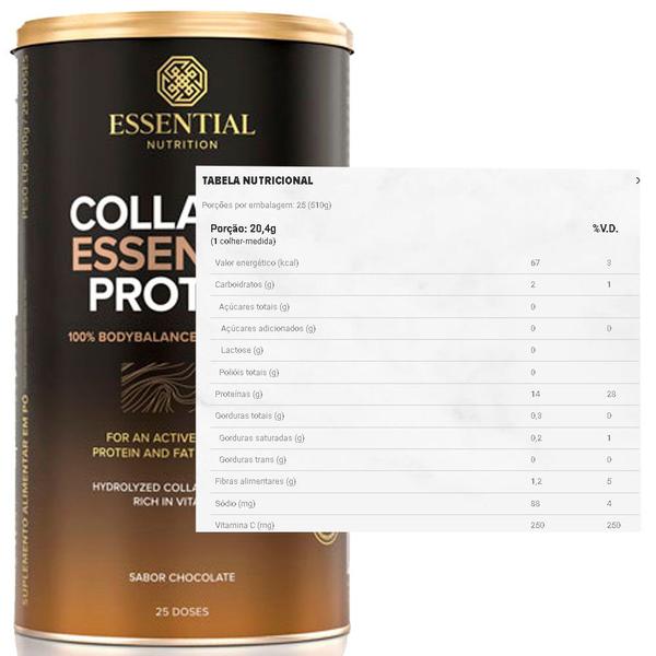 Imagem de Collagen Essential Protein - chocolate + Multivitamínico AZ - Floral Ervas