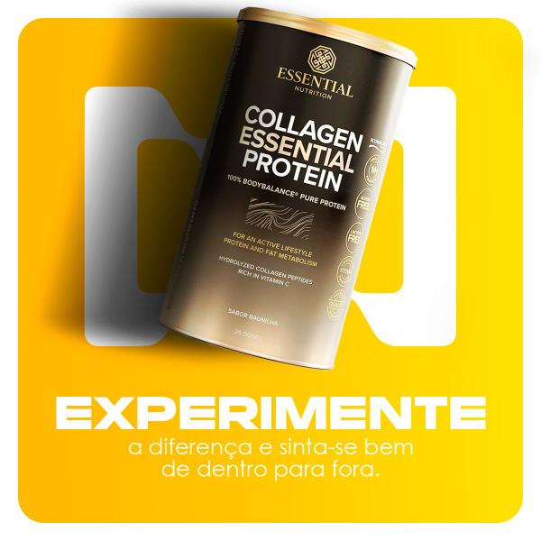 Imagem de Collagen Essential Protein Sabor Baunilha 510g  Essential Nutrition