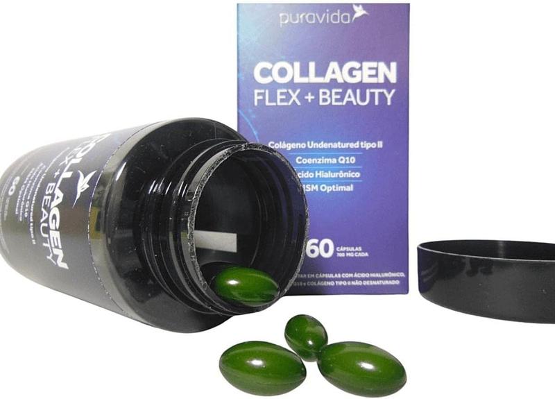 Imagem de Collagen Flex + Beauty   60 Cápsulas Puravida