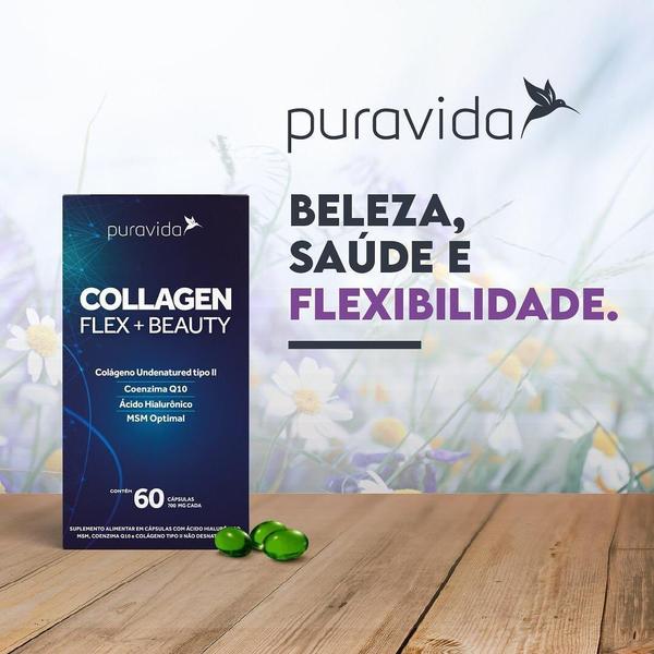 Imagem de Collagen Flex Beauty - Puravida 60 Cápsulas