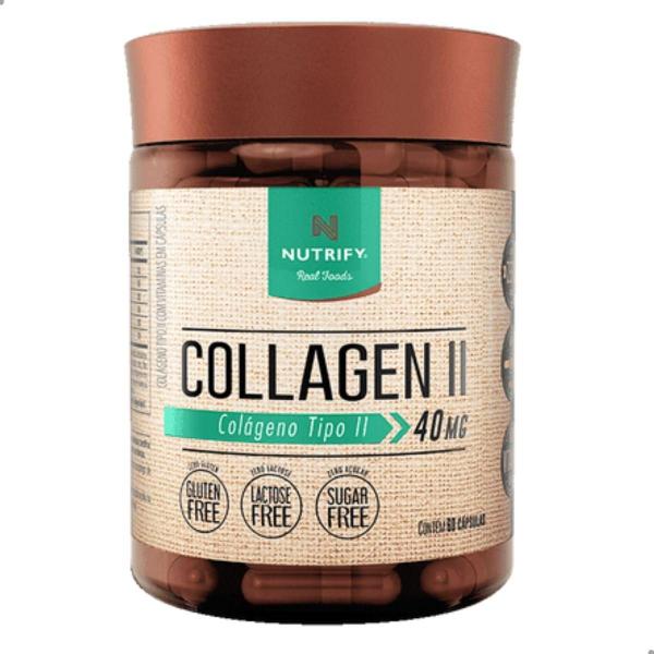 Imagem de Collagen II 40mg 60 Capsulas Nutrify