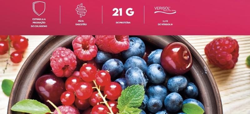 Imagem de Collagen Protein Colageno Sabor Berries Silvestres de 450 g Pura Vida