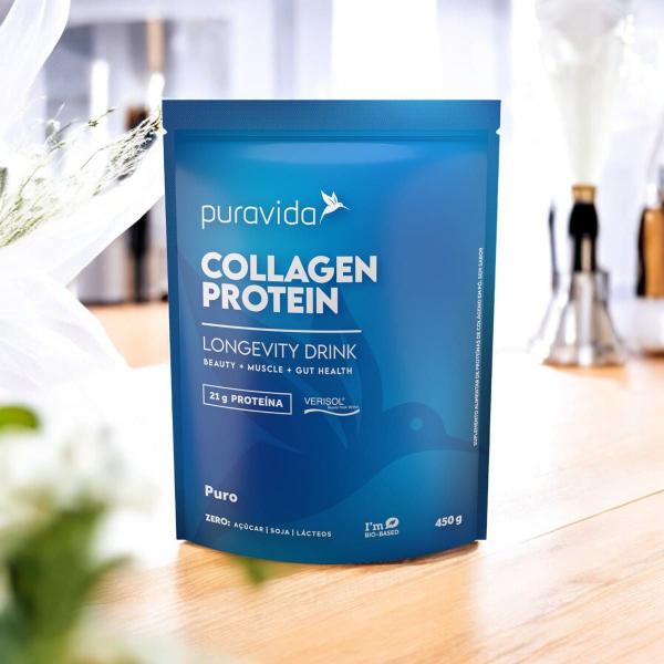 Imagem de Collagen Protein Puro 2 X 450g Puravida