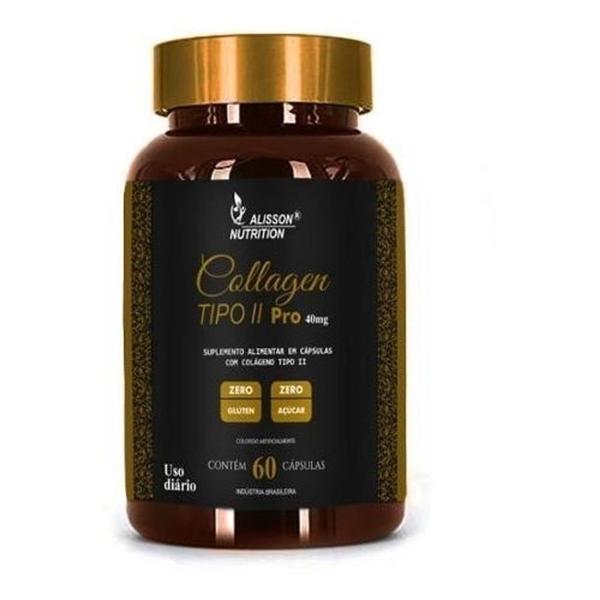 Imagem de Collagen tipo ii pro 40mg alisson nutrition - 60 caps