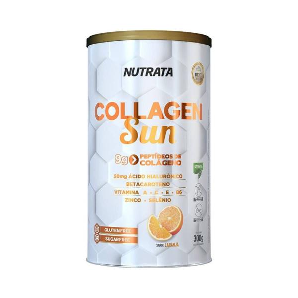 Imagem de Collagen Vitaminas Minerais Sun Laranja 300g  Nutrata