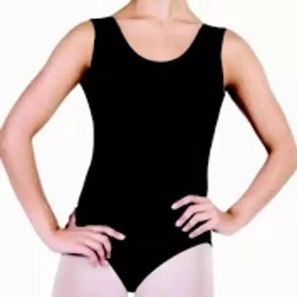 Imagem de Collant Ballet/ Regata - Rosa/ Preto