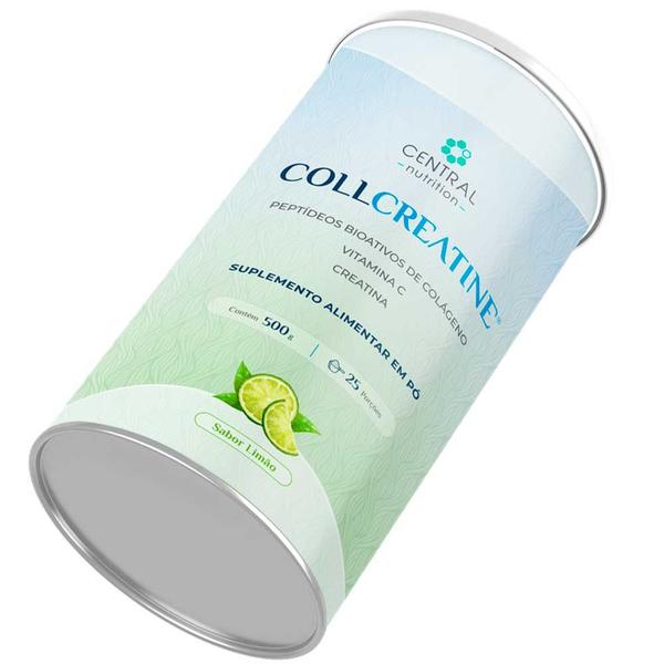 Imagem de CollCreatine - Colágeno com Creatina - Limão - 500g - Central Nutrition