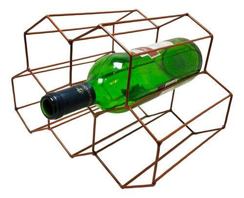 Imagem de Colmeia Com Porta Rolhas Decorativo Vinho Para Bar Mesa