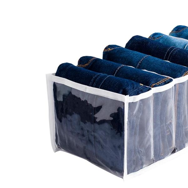 Imagem de Colmeia Organizadora Calça Jeans Feminina 40x20x15- Kit 4 un