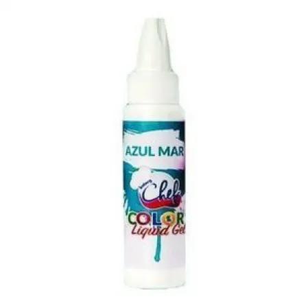 Imagem de Color Liquid Gel Azul Mar 25G Iceberg