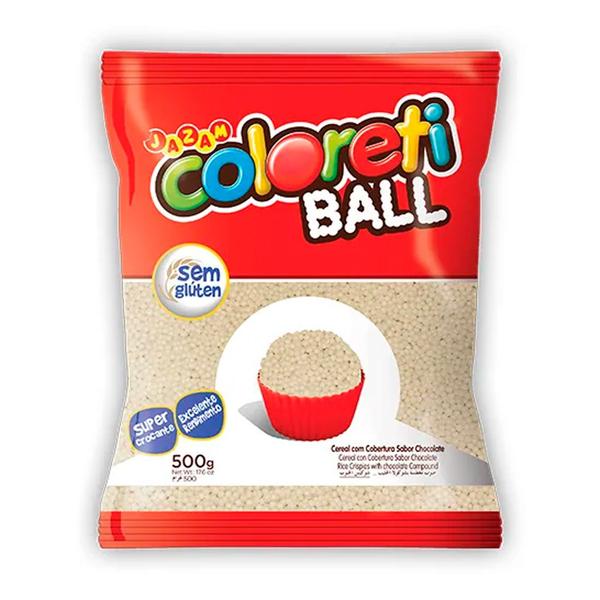 Coloreti Micro Ball Branco 500g Jazam Imagem de Coloreti Micro Ball Branco 500g Jazam