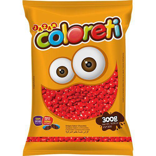 Coloreti Vermelho 300g Jazam Imagem de Coloreti Vermelho 300g Jazam