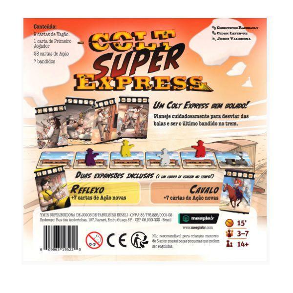 Imagem de Colt Super Express - Jogo de Tabuleiro - Meeple Br