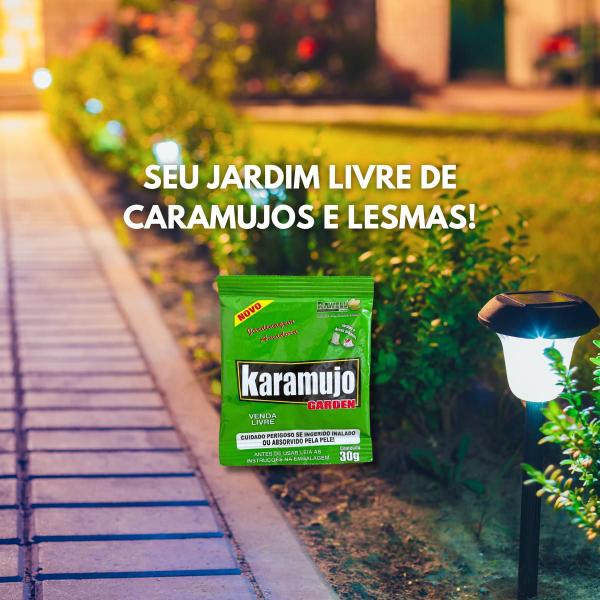 Imagem de Combate Lesma Lesmicida Caramujo Karamujo 30gr Grama Planta