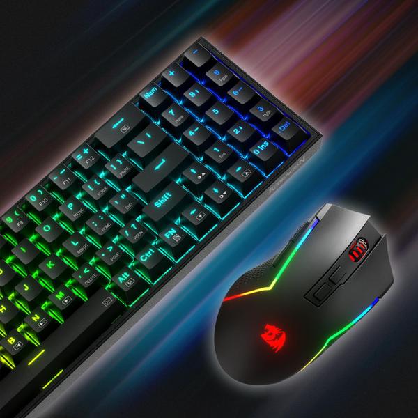 Imagem de Combinação de teclado e mouse para jogos Redragon BS136 K628 RGB