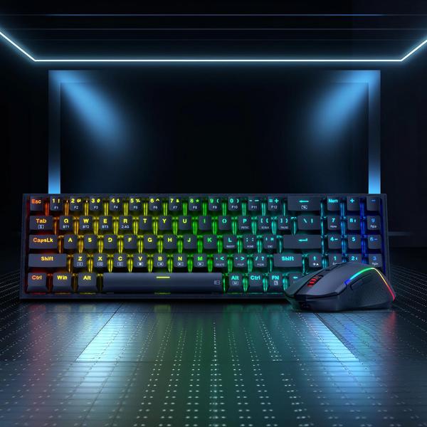 Imagem de Combinação de teclado e mouse para jogos Redragon BS136 K628 RGB