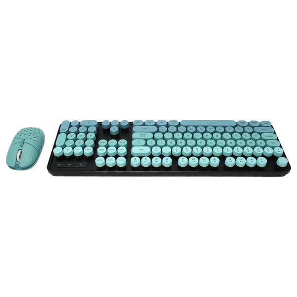 Imagem de Combinação de teclado e mouse Sanpyl 2.4G sem fio de baixo ruído