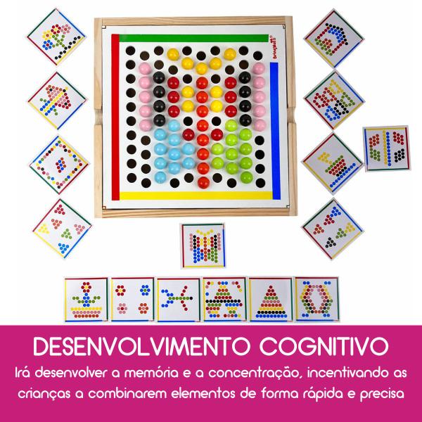 Imagem de Combinações Cerebrais Brinquedo Educativo Infantil