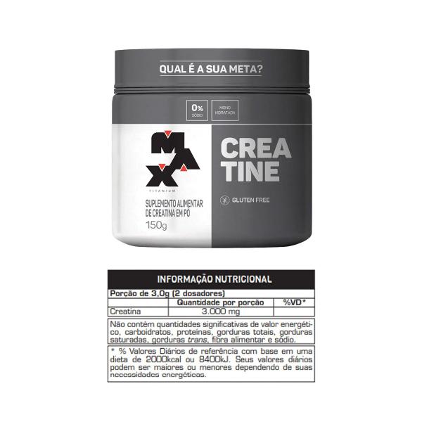 Imagem de Combo 100% Whey 900g, BCAA 60 Cápsulas, Creatina Monohidratada 150g e Coqueteleira 700mL - Max Titanium