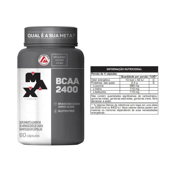 Imagem de Combo 100% Whey 900g, BCAA 60 Cápsulas, Creatina Monohidratada 150g e Coqueteleira 700mL - Max Titanium