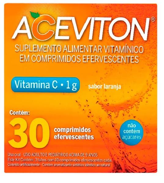 Imagem de Combo 2 caixas Vitamina C efervescente 30 comprimidos - cimed