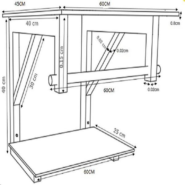 Imagem de Combo 2 em 1 gabinete de vidro 60cm iq inox com cuba redonda + torneira algarve - azul