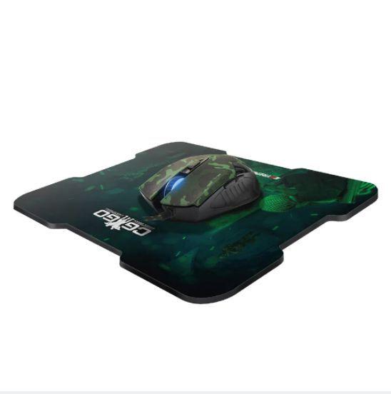 Imagem de Combo 2 em 1  Mouse 6 botões  e Mouse Pad 3.200PI LED 4 COR Cs Go