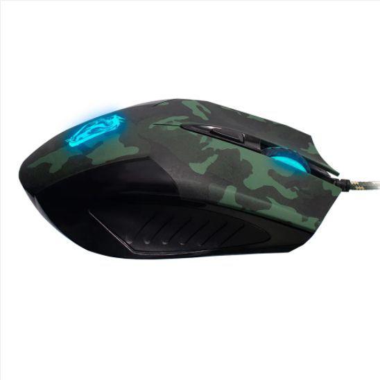 Imagem de Combo 2 em 1  Mouse 6 botões  e Mouse Pad 3.200PI LED 4 COR Cs Go